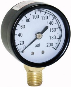 Gauge for Fuel Pump 200 PSI - EnviroSpec (1960515797062)